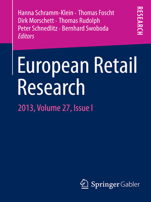 cover image of European Retail Research